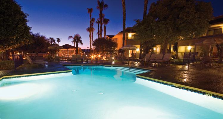 The Garden Vista Hotel パーム・スプリングス エクステリア 写真